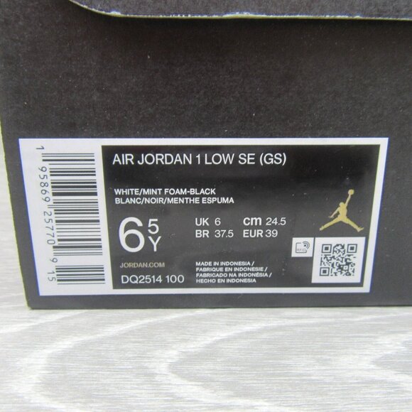 Air Jordan 1 Low SE Pastel Tie-Dye GS Size 6.5Y / Womens Size 8 NEW - Picture 13 of 15